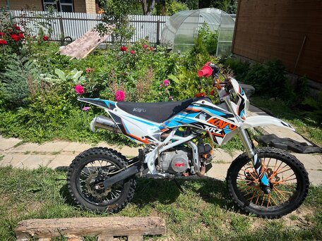 2018 Kayo Basic TT125EM, белый, 40000 рублей, вид 2