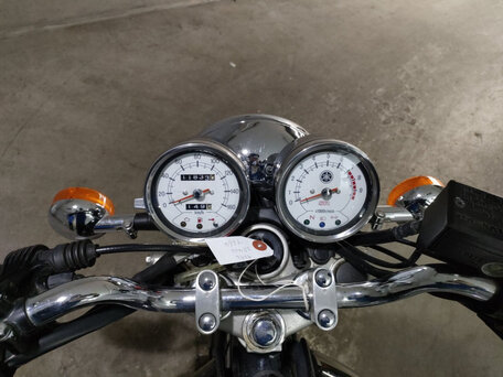 2012 Yamaha SR400, чёрный, 435000 рублей, вид 5