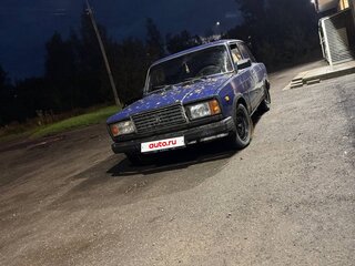 2003 Lada (ВАЗ) 2107, синий, 70000 рублей, вид 1