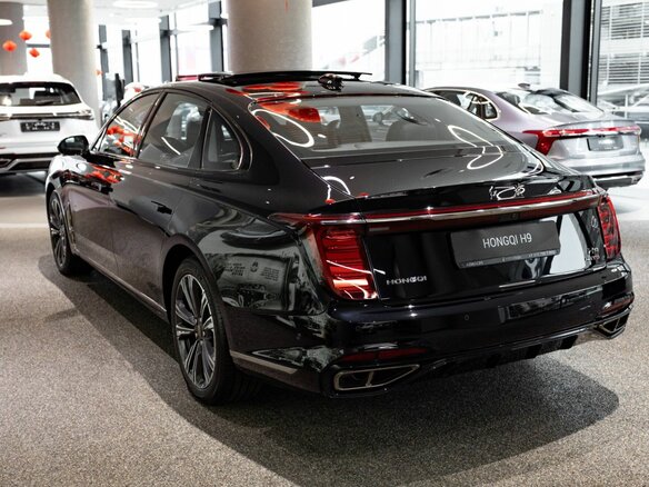 2024 Hongqi H9 I Рестайлинг, чёрный - вид 5