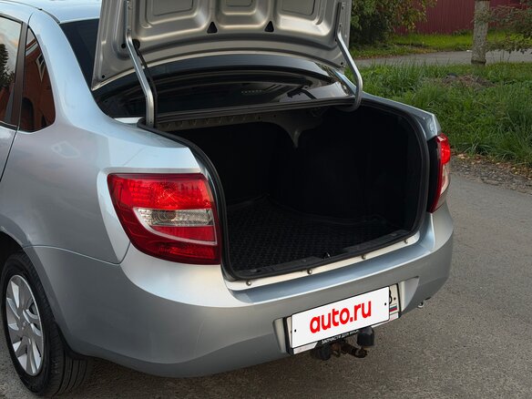 2012 Lada (ВАЗ) Granta I, голубой - вид 12