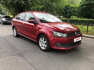 2012 Volkswagen Polo V, красный, 599999 рублей, вид 3