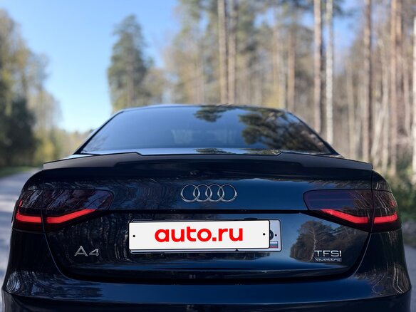 2015 Audi A4 IV (B8) Рестайлинг, чёрный, 2150000 рублей - вид 3