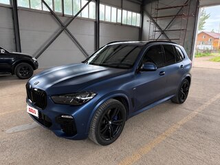 2019 BMW X5 30d IV (G05/G18), синий, 6200000 рублей, вид 2