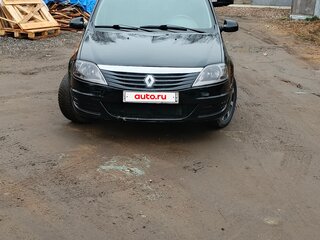 2010 Renault Logan I Рестайлинг, чёрный, 260000 рублей, вид 1