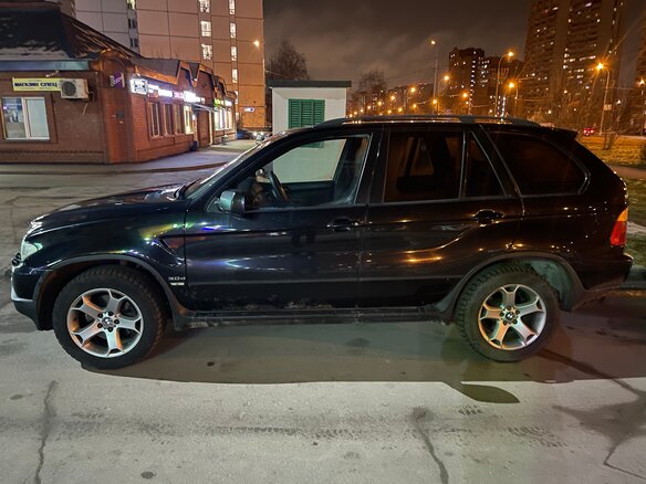 2004 BMW X5 3.0d I (E53) Рестайлинг, чёрный - вид 19