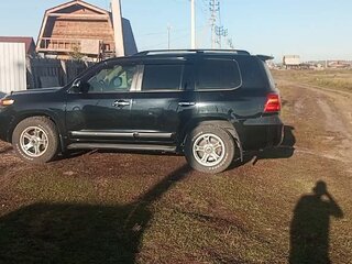 2012 Toyota Land Cruiser 200 Series Рестайлинг 1, чёрный, 3800000 рублей, вид 2