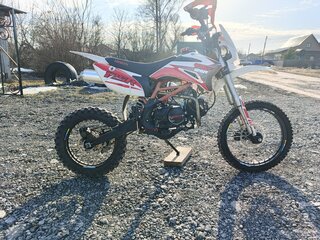 2022 Irbis TTR 125, красный, 60000 рублей, вид 1