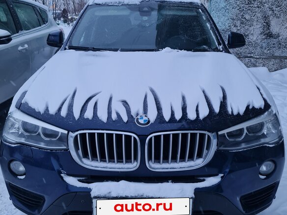 2015 BMW X3 28i xDrive II (F25) Рестайлинг, синий, 2250000 рублей