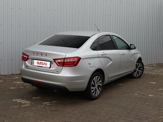 2017 Lada (ВАЗ) Vesta I, серебристый, 750000 рублей, вид 4