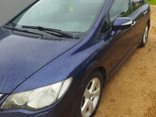 2009 Honda Civic VIII Рестайлинг, синий, 590000 рублей, вид 3