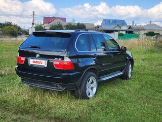 2004 BMW X5 4.4i I (E53) Рестайлинг, чёрный, 1280000 рублей, вид 4