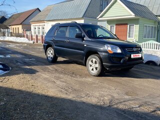 2009 Kia Sportage II Рестайлинг, чёрный, 800000 рублей, вид 1