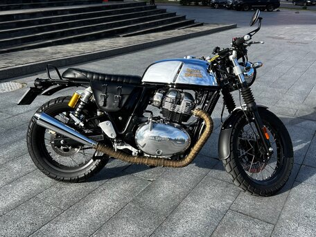 2025 Royal Enfield Continental GT, серебристый, 637000 рублей, вид 5
