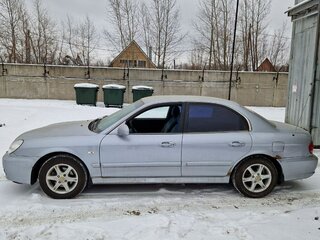 2008 Hyundai Sonata ТагАЗ IV (EF) Рестайлинг, серебристый, 270000 рублей, вид 2