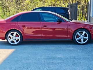2014 Audi A4 IV (B8) Рестайлинг, красный, 1800000 рублей, вид 3