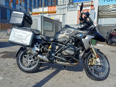 2017 BMW R 1200 GS, чёрный, 1400000 рублей, вид 2