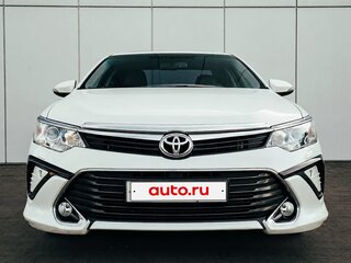 2016 Toyota Camry VII (XV50) Рестайлинг, белый, 1500000 рублей, вид 2