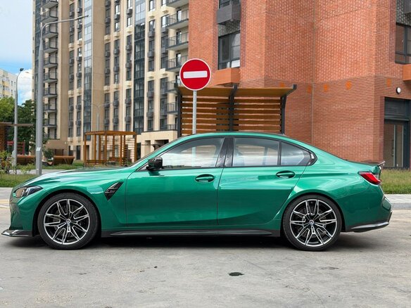 2022 BMW M3 Competition Package VI (G80), зелёный, 11500000 рублей - вид 18