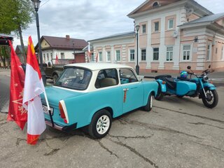 1967 Trabant P 601, голубой, 700000 рублей, вид 2
