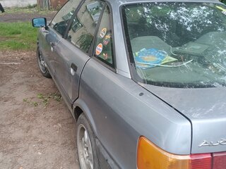 1987 Audi 80 IV (B3), серебристый, 150000 рублей, вид 4
