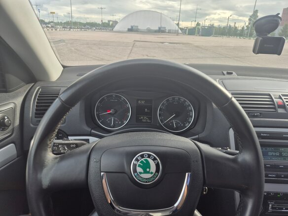 2012 Skoda Octavia II (A5) Рестайлинг, чёрный, 790000 рублей - вид 14