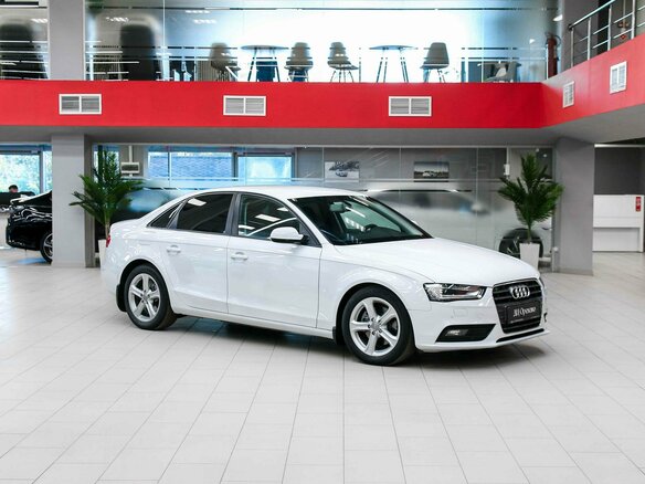 2013 Audi A4 IV (B8) Рестайлинг, белый, 1090000 рублей - вид 2