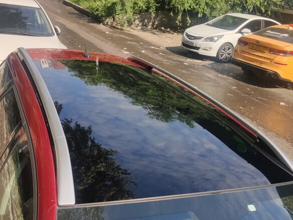 2009 Citroen C5 II, красный - вид 10