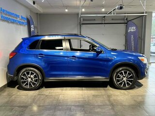 2014 Mitsubishi ASX I Рестайлинг, синий, 1490000 рублей, вид 4