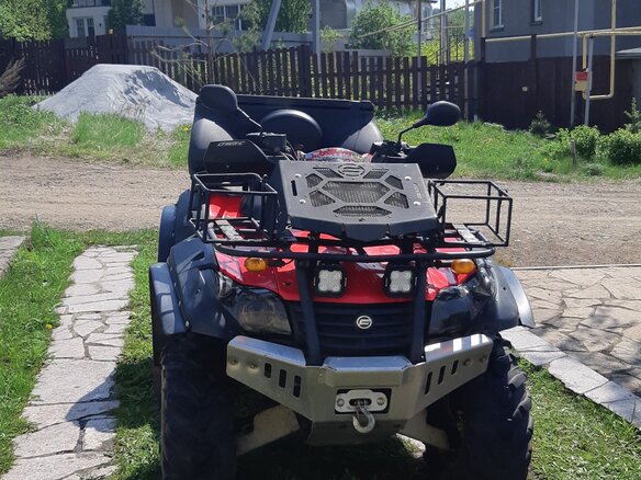 2014 CFMoto CF600-X6, красный, 620000 рублей - вид 5