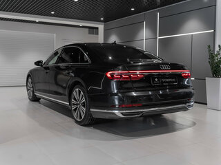2019 Audi A8 Long 45 TDI IV (D5), чёрный, 4645000 рублей, вид 4