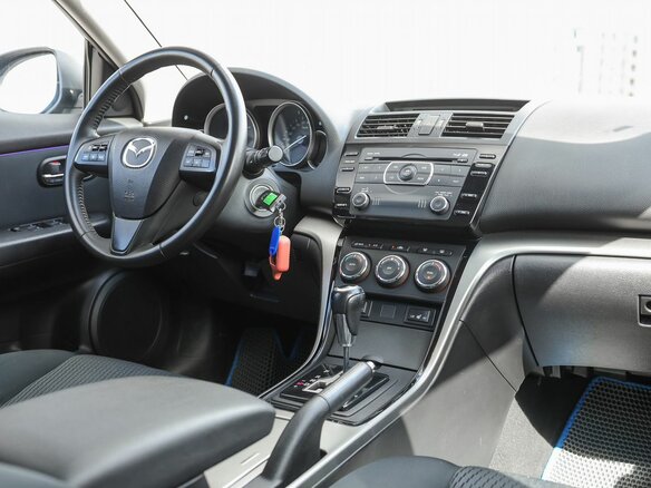 2011 Mazda 6 II (GH) Рестайлинг, голубой, 1099000 рублей - вид 9