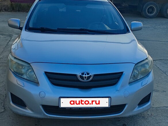 2007 Toyota Corolla X (E140, E150), серебристый, 600000 рублей - вид 1