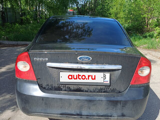 2009 Ford Focus II Рестайлинг, чёрный, 350000 рублей, вид 4