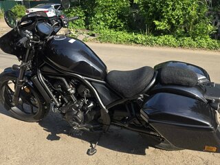 2024 Honda CMX 1100 Rebel, чёрный, 1470000 рублей, вид 3