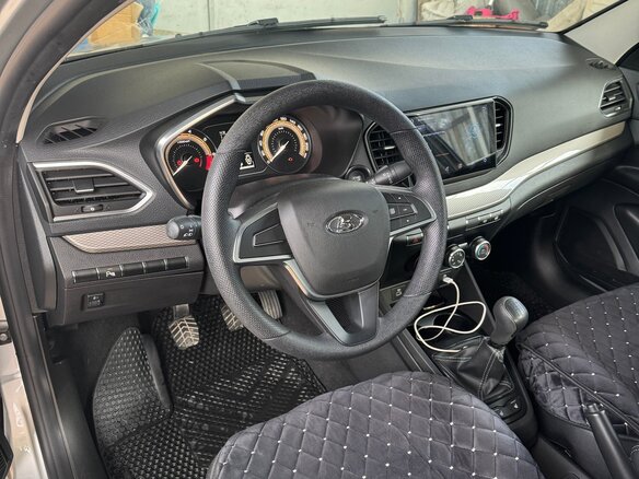 2023 Lada (ВАЗ) Vesta I Рестайлинг (NG), серебристый, 1600000 рублей - вид 5