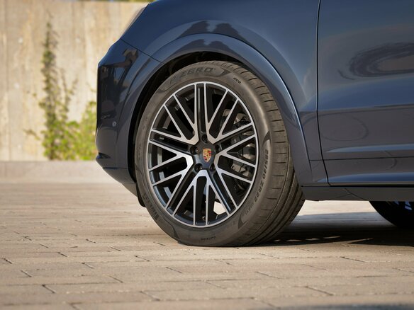 2026 Porsche Cayenne III Рестайлинг, синий - вид 9