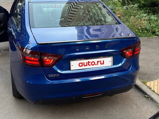 2021 Lada (ВАЗ) Vesta I, синий, 1111111 рублей, вид 5