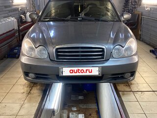 2007 Hyundai Sonata ТагАЗ IV (EF) Рестайлинг, серый, 470000 рублей, вид 3
