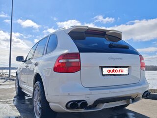 2009 Porsche Cayenne Diesel I Рестайлинг (957), белый, 2050000 рублей, вид 4