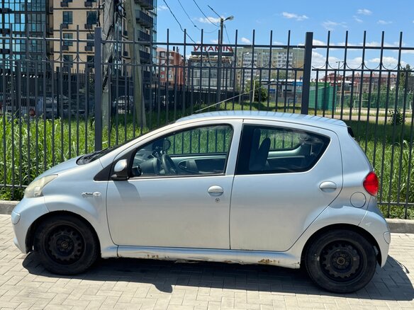 2006 Toyota Aygo I, голубой, 310000 рублей - вид 8
