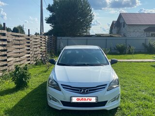 2016 Hyundai Solaris I Рестайлинг, белый, 380000 рублей, вид 1