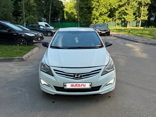2016 Hyundai Solaris I Рестайлинг, белый, 485000 рублей, вид 1