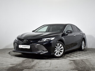 2021 Toyota Camry VIII (XV70), чёрный, 2370000 рублей, вид 1
