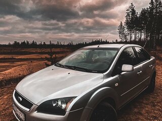 2005 Ford Focus II, серебристый, 265000 рублей, вид 2