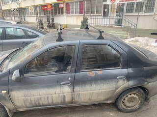 2007 Renault Logan I, серый, 150000 рублей, вид 4