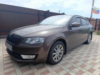 2014 Skoda Octavia III (A7), коричневый, 1100000 рублей, вид 1