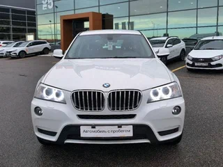 2013 BMW X3 28i xDrive II (F25), белый, 1849000 рублей, вид 2