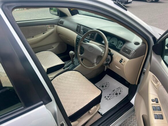 2001 Toyota Corolla Fielder IX (E120, E130), серебристый - вид 13