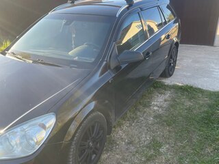 2009 Opel Astra H Рестайлинг, чёрный, 450000 рублей, вид 5